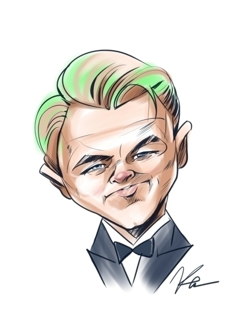 DIGITAL Caricatures - celebrities samples 